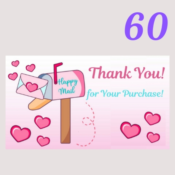 By lbrmickeydesign Other - 60 Thank You Cards